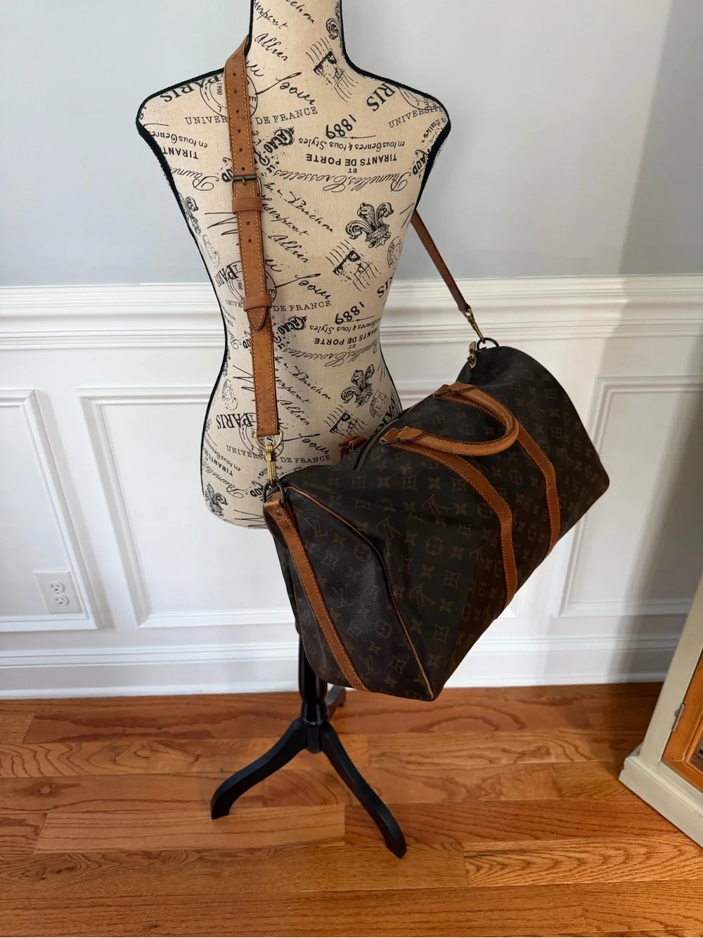 Louis Vuitton Monogram Keepall Bandoulière 45